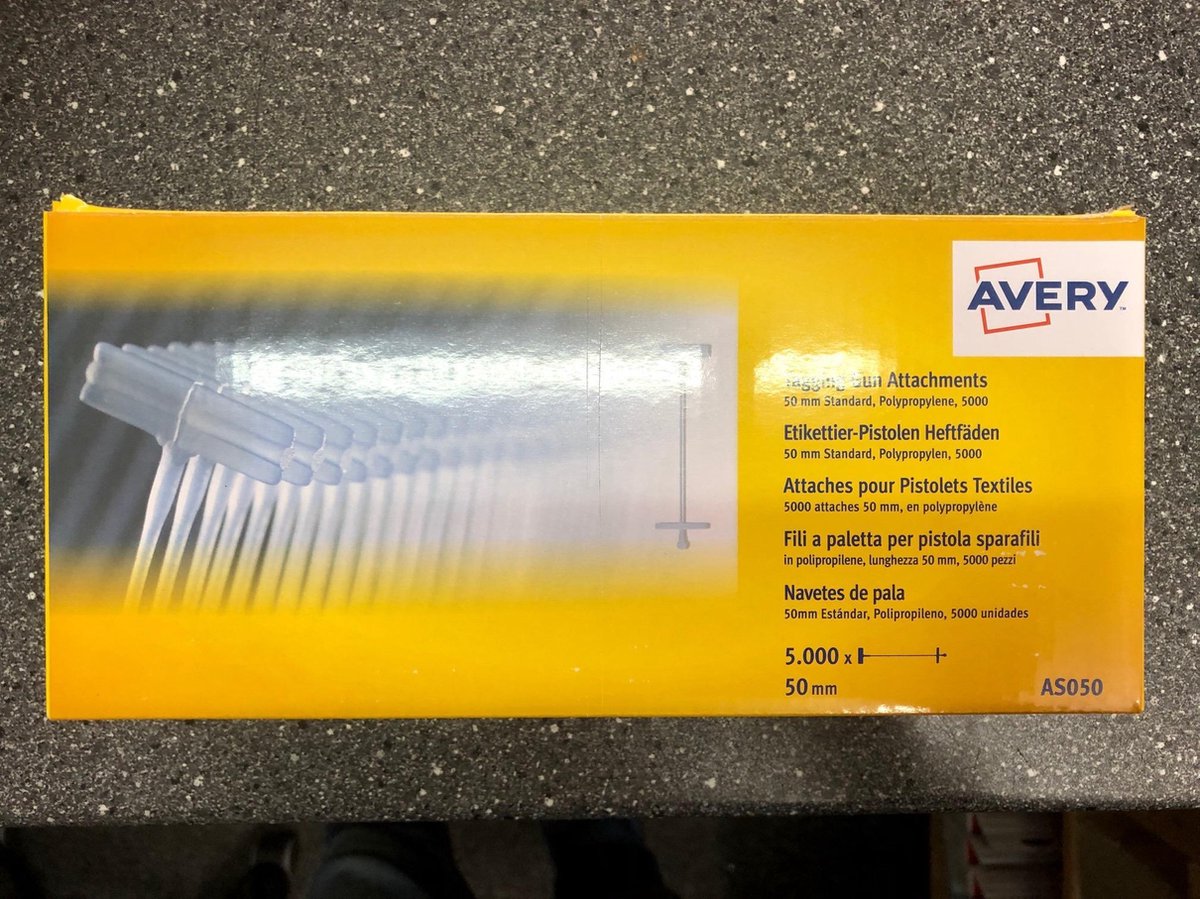 Avery Textielpins
