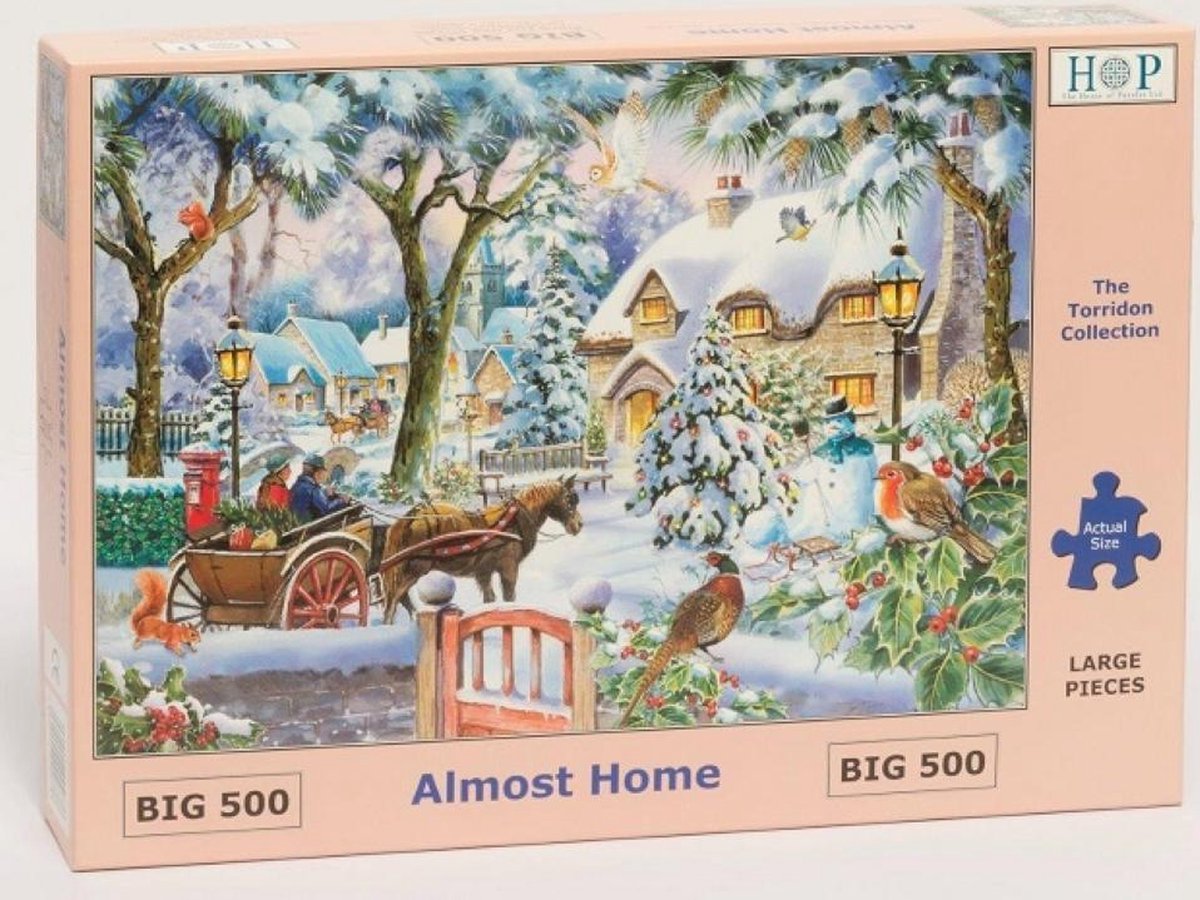 House Of Puzzles legpuzzel - xxl 500 grote stukken - torridon collection