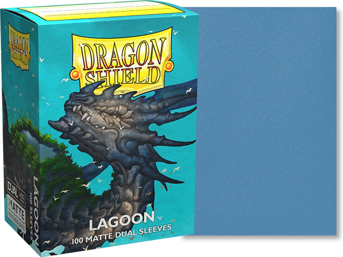 Dragonshield Dragon shield – matte dual sleeves lagoon 100x