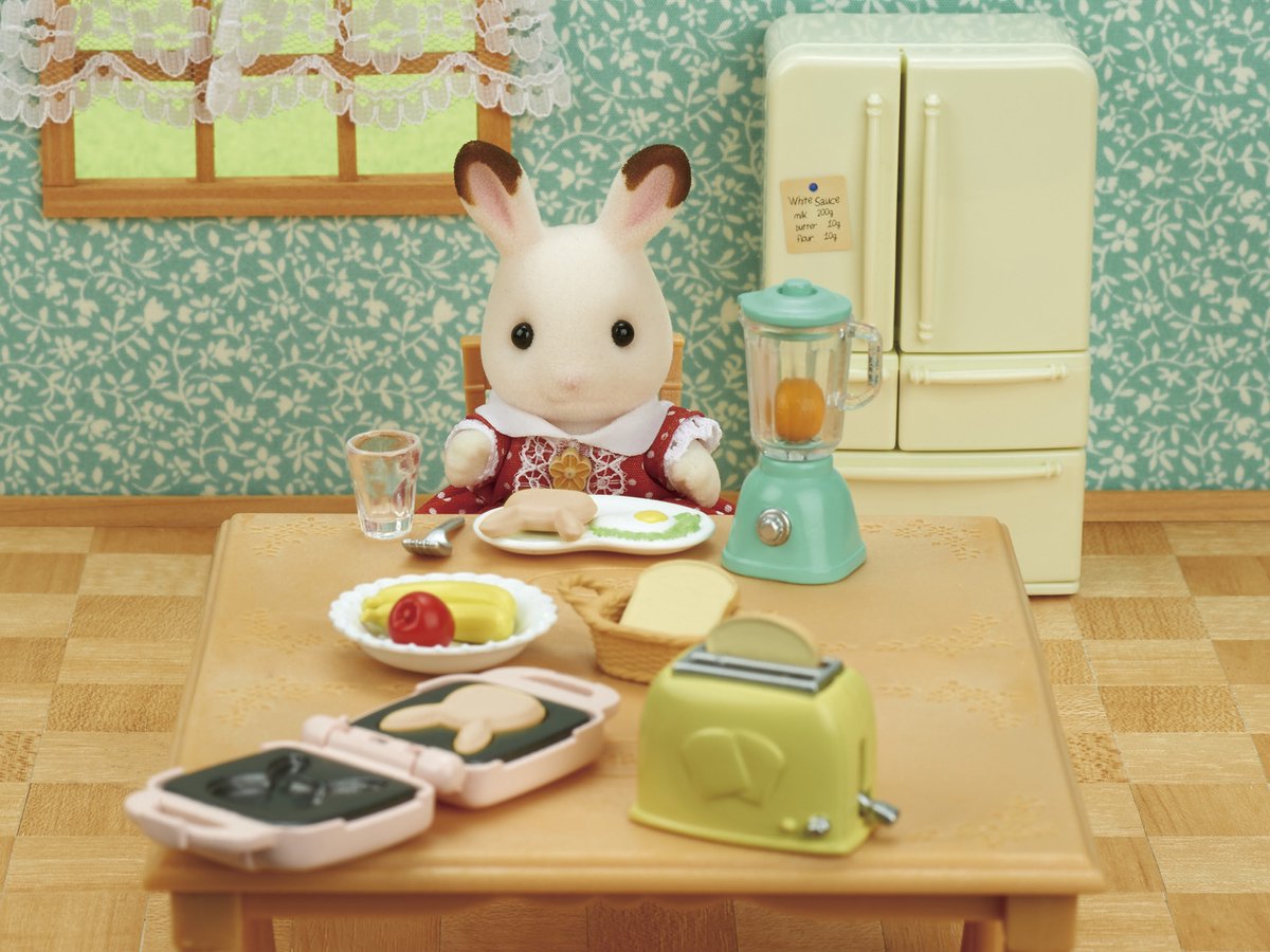 Sylvanian Families 5444 ontbijtset-poppenhuisinrichting