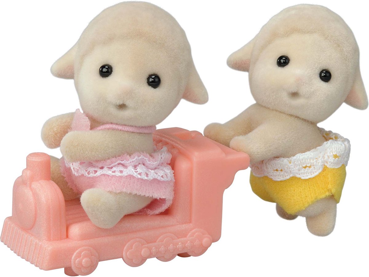 Sylvanian Families 5621 tweeling schaap-fluweelzachte speelfiguren