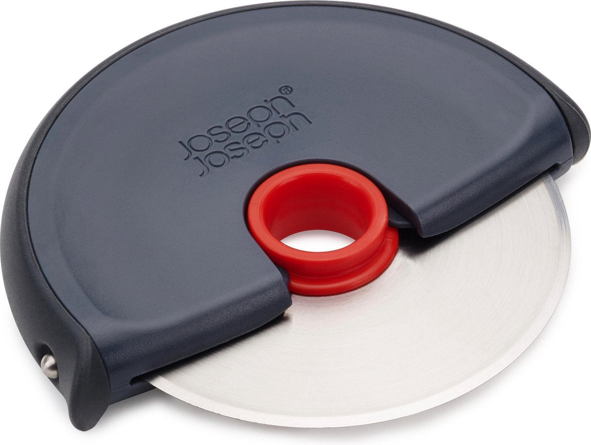 Joseph Joseph disc pizzasnijder – grijs – easy-clean – verwijderbaar mes – bpa-vrij vaatwasserbestendig