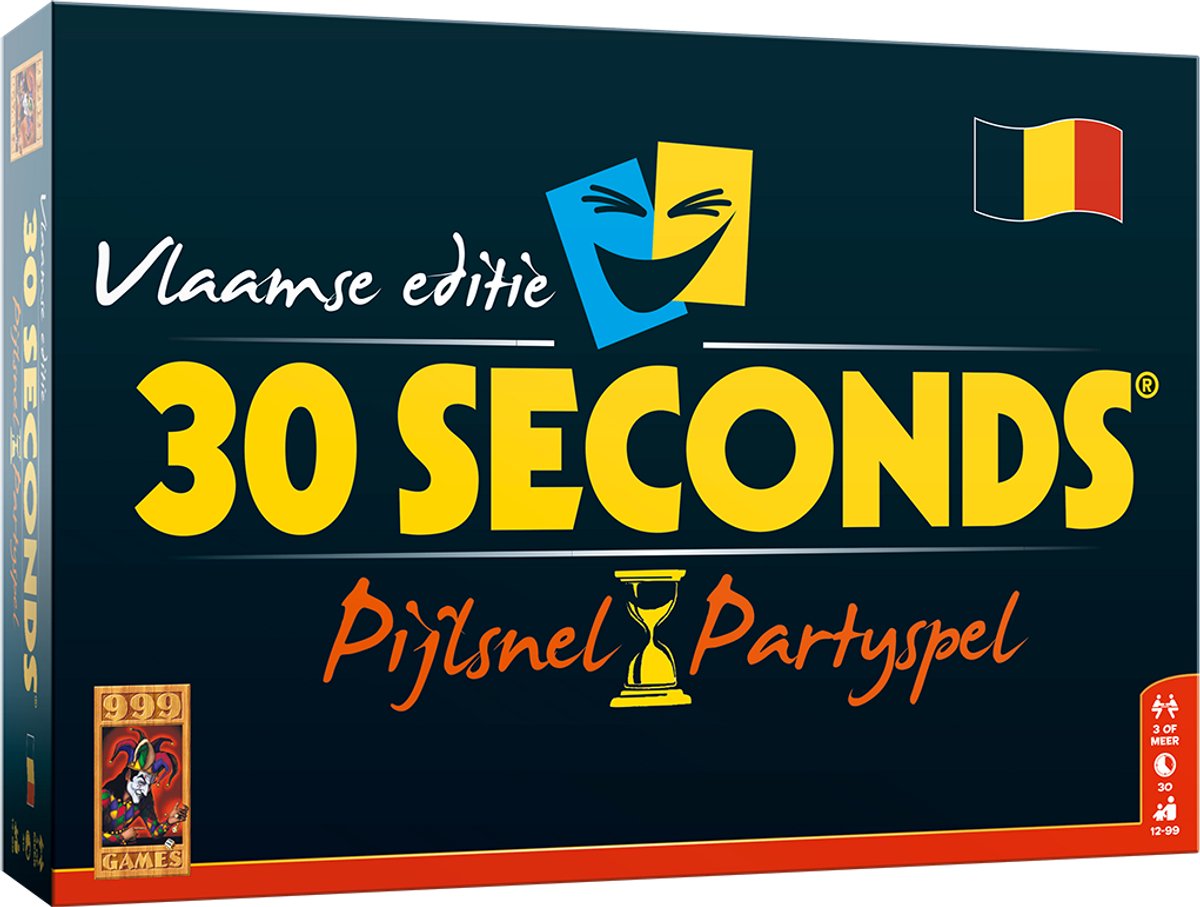 999Games 999 games 30 seconds vlaamse editie bordspel