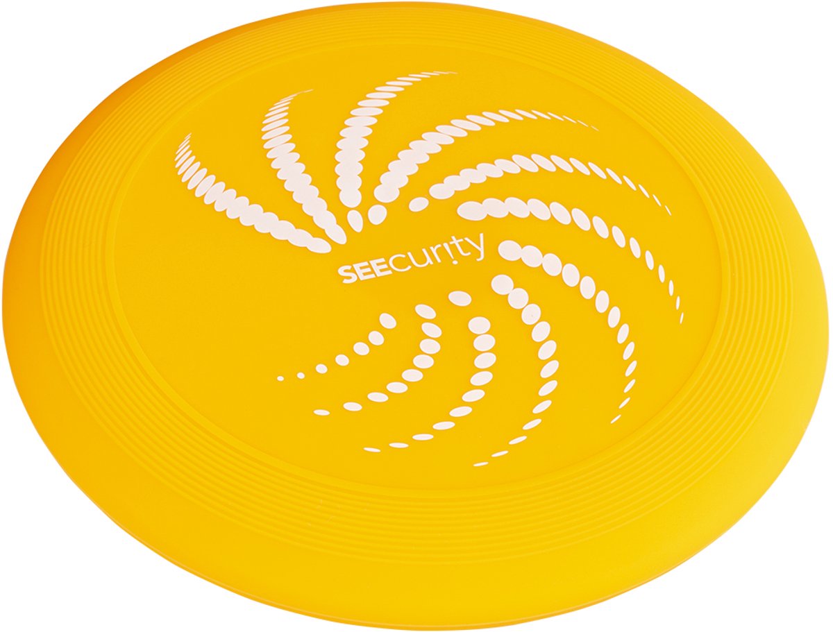 Duvo Plus - speelgoed voor dieren - hond - led frisbee usb 20x20x1cm oranje - 1st