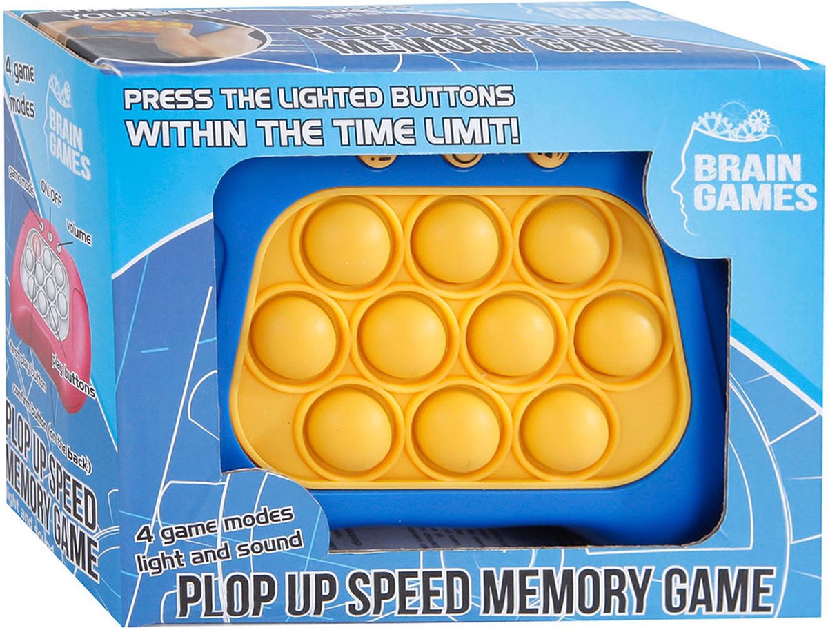 Brain Games speed pop it memospel