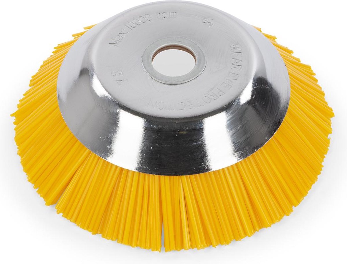 POWERplus schijfborstel nylon 200mm