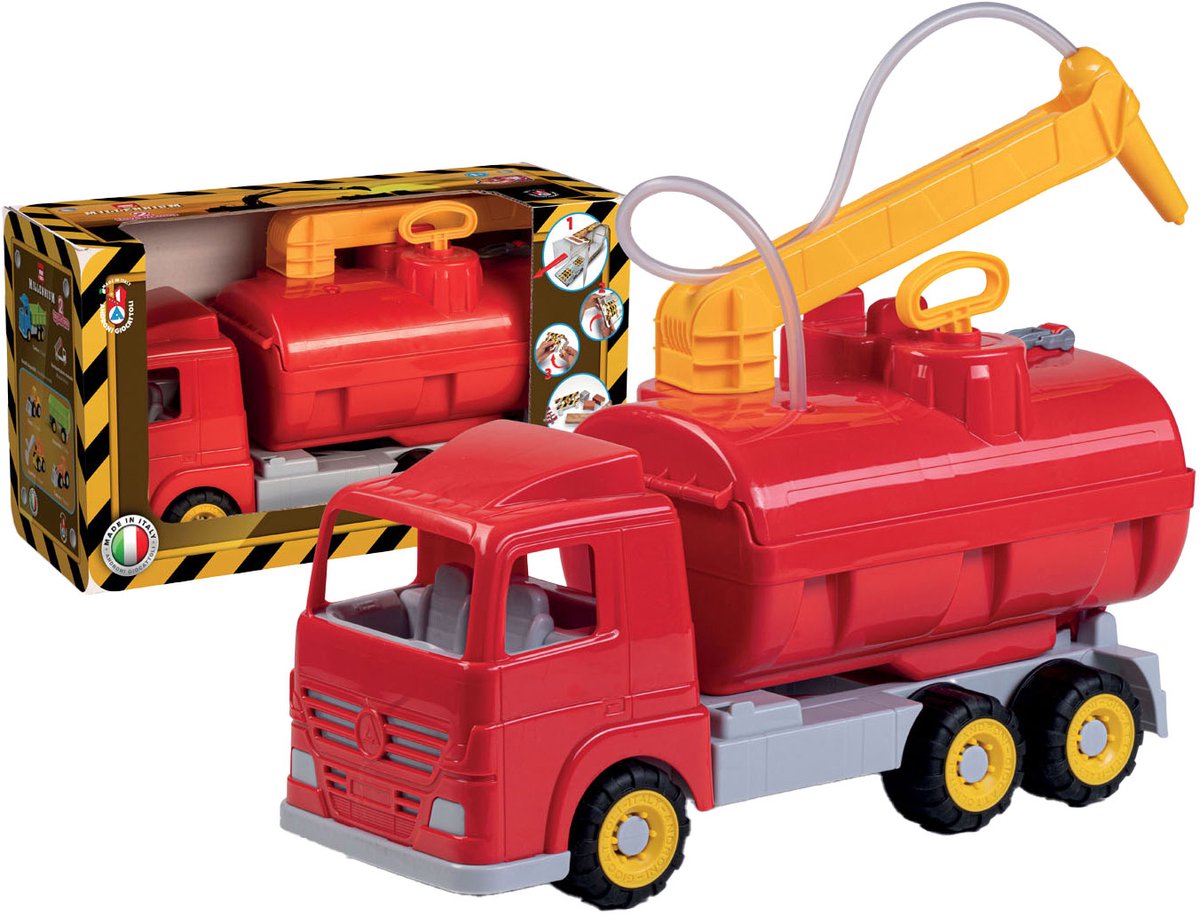Androni Mega brandweerwagen met waterspuit, 50cm