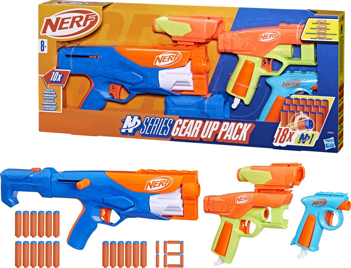 NERF n series gear up pack