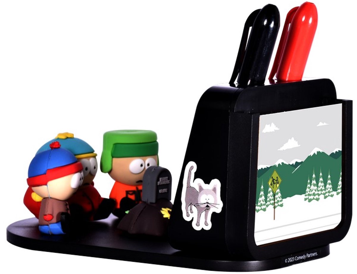 Blue Sky Studios South park - desk tidy phone stand