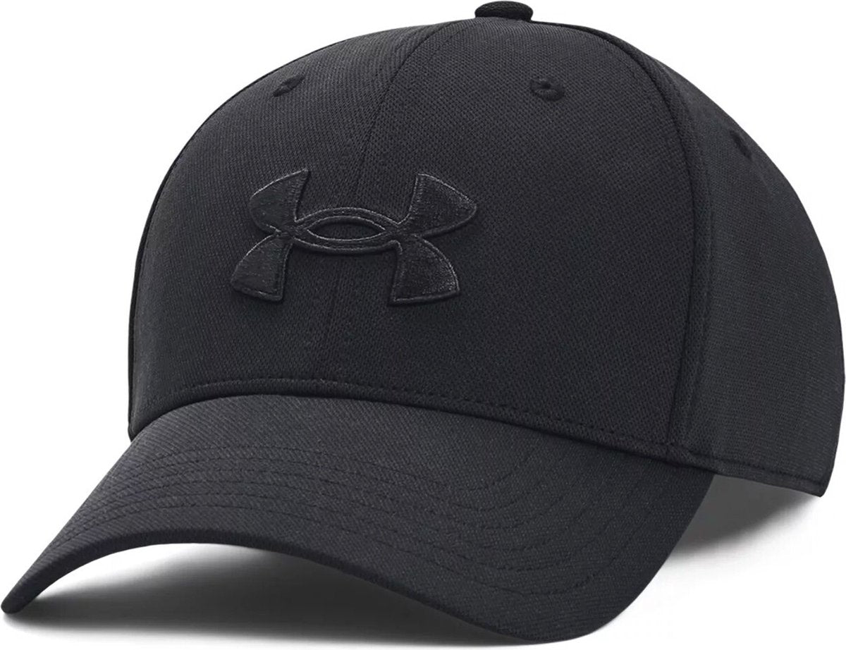 Under Armour m blitzing low adj-blk heren pet - zwart