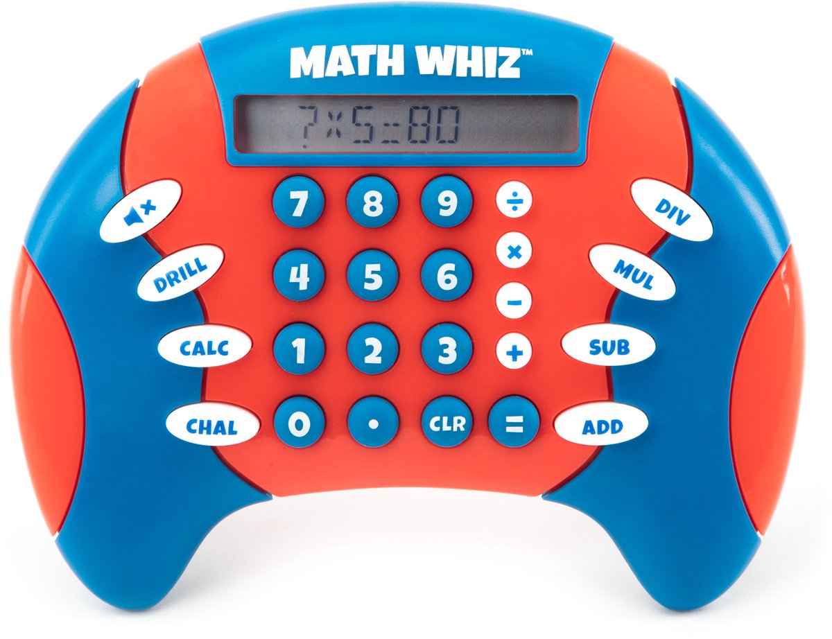 Learning Resources educatief elektronisch rekenspel math whiz voor kinderen. - 6+