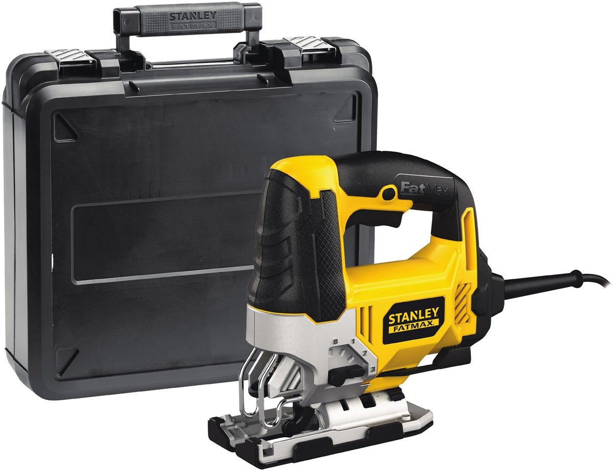 STANLEY fatmax 710w pendeldecoupeerzaag in koffer fme340k-qs