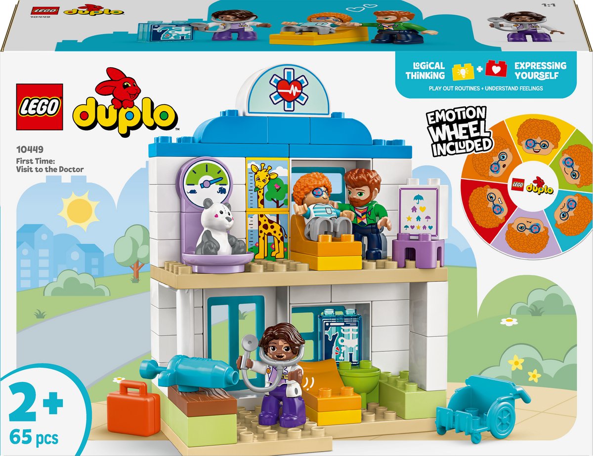 LEGO duplo stad voor het eerst naar de dokter - 10449