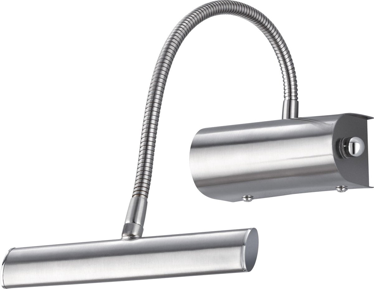TRIO curtis - wandlamp - nikkel mat - incl. 1x smd led 4w - dimbaar - flexibel