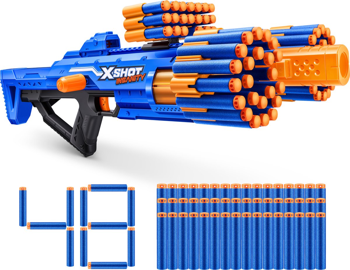 XSHOT Zuru - - insanity berzerko - speelgoedblaster - met 48 pijltjes