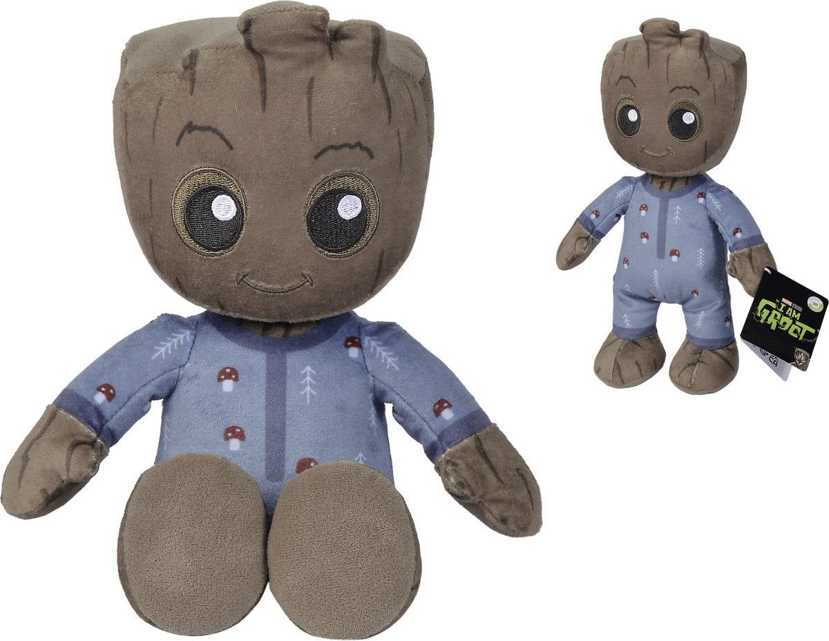 Simba Toys Plush - Disney Simba toys plush disney groot - knuffel in romper - 25cm