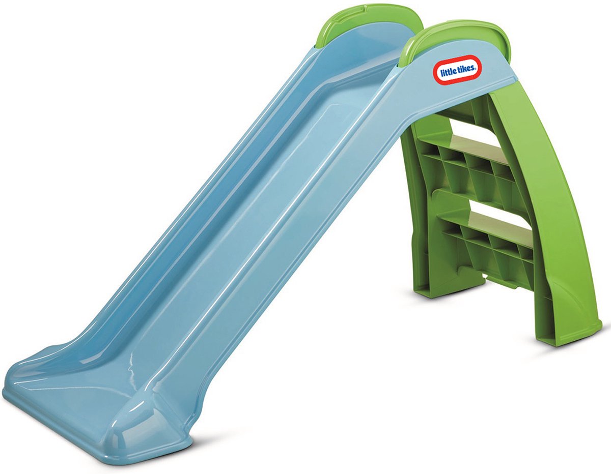 Little Tikes first slide glijbaan - 70 cm hoog - blauw groen