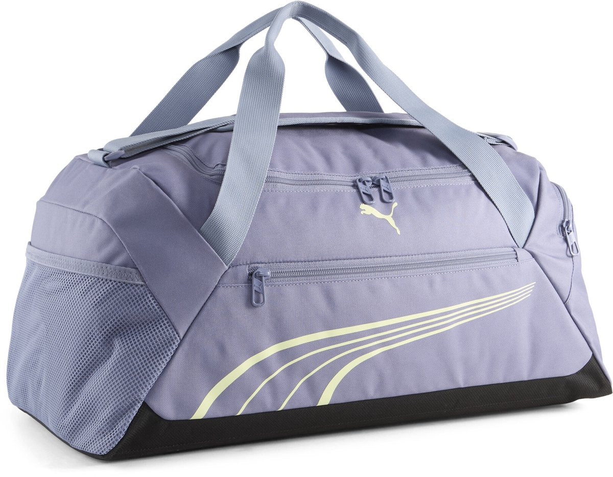 PUMA fundamental small sports bag unisex sporttas - gray sky-apple spritz