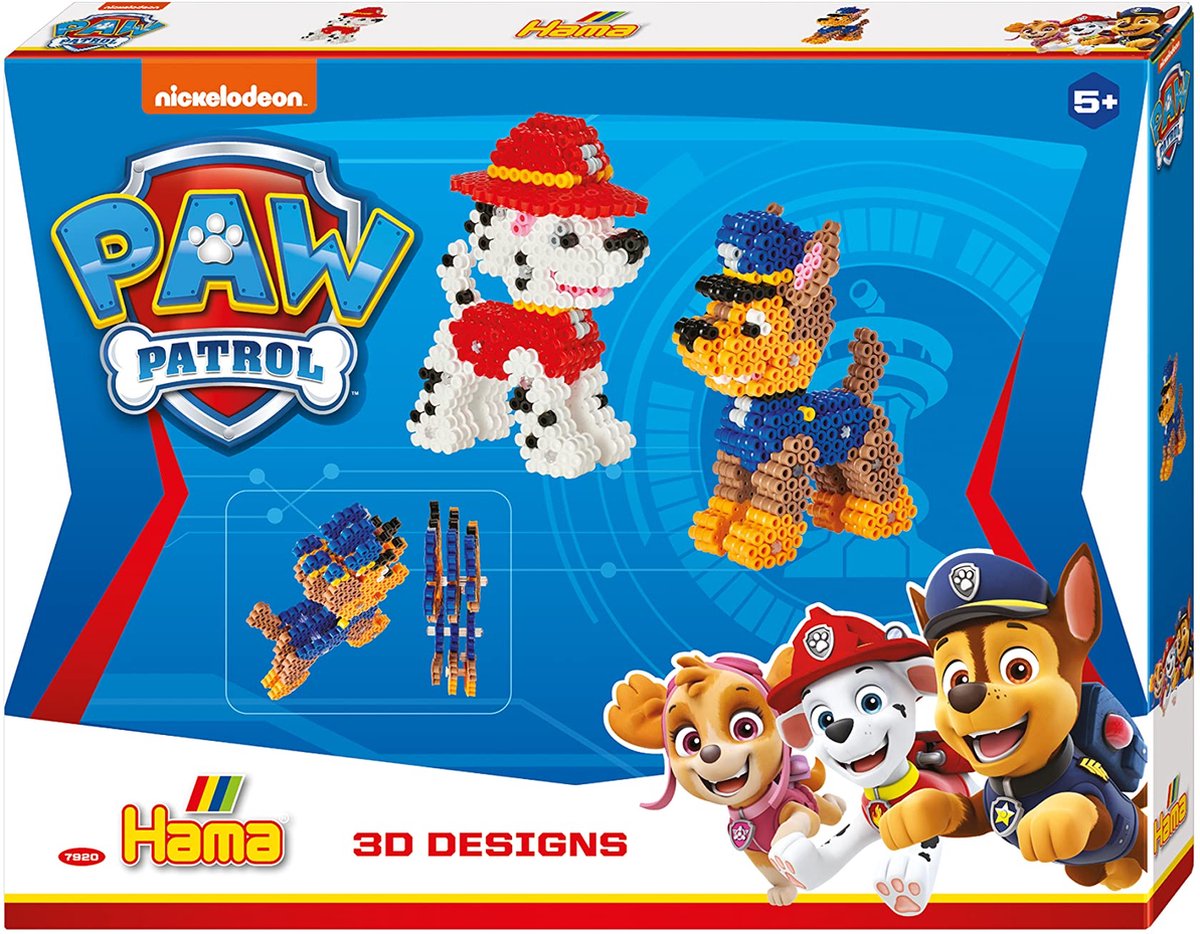 Hama Strijkkralen paw patrol 4000-delig