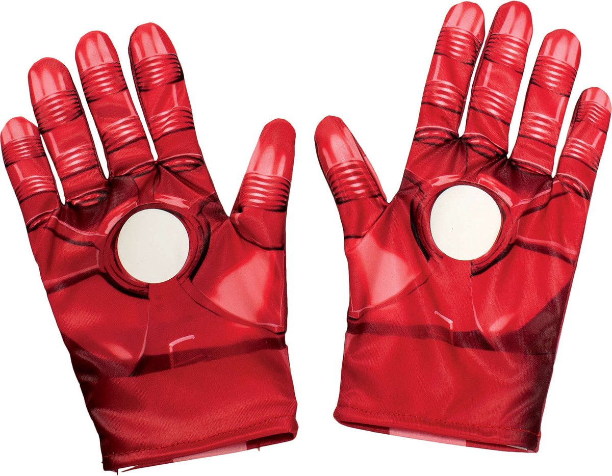 Rubies Iron man gloves kinder verkleedaccessoires - - maat one size