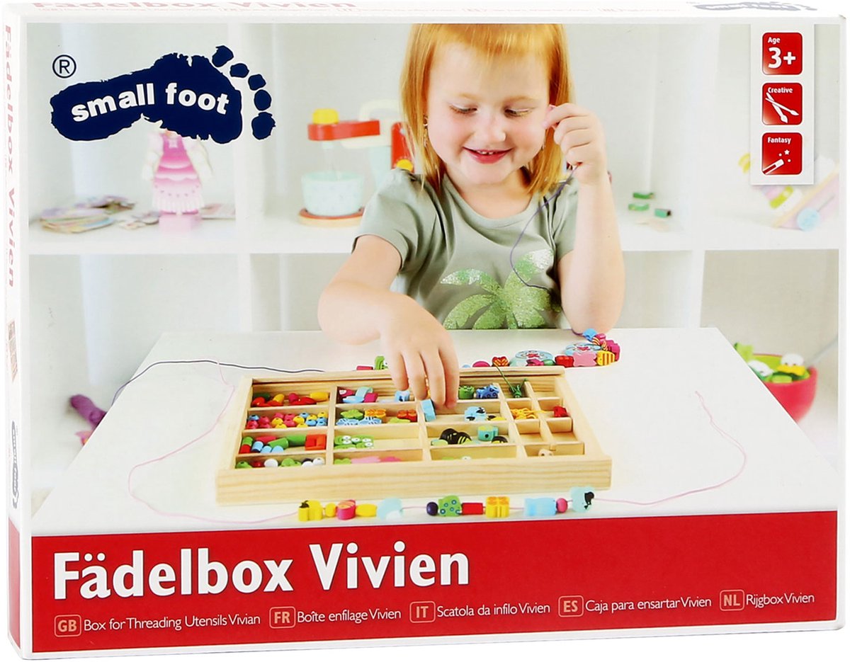 Small Foot - houten kralenset