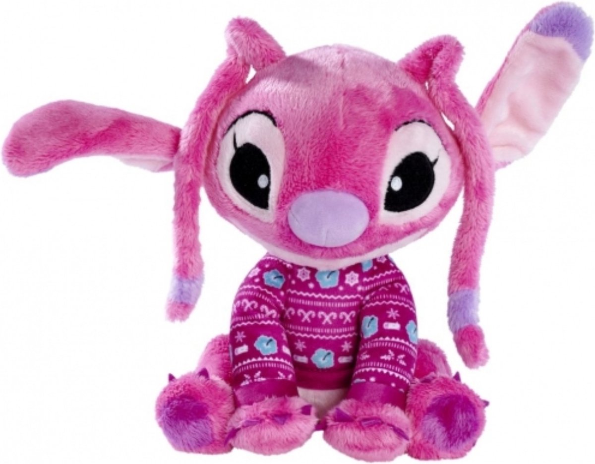 Simba Toys Plush - Disney Simba toys plush disney angel stitch - christmas knuffel - 25cm - vanaf 0m