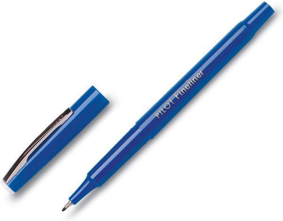Pilot Fineliner sw-ppf blauw 0.4mm - 12 stuks