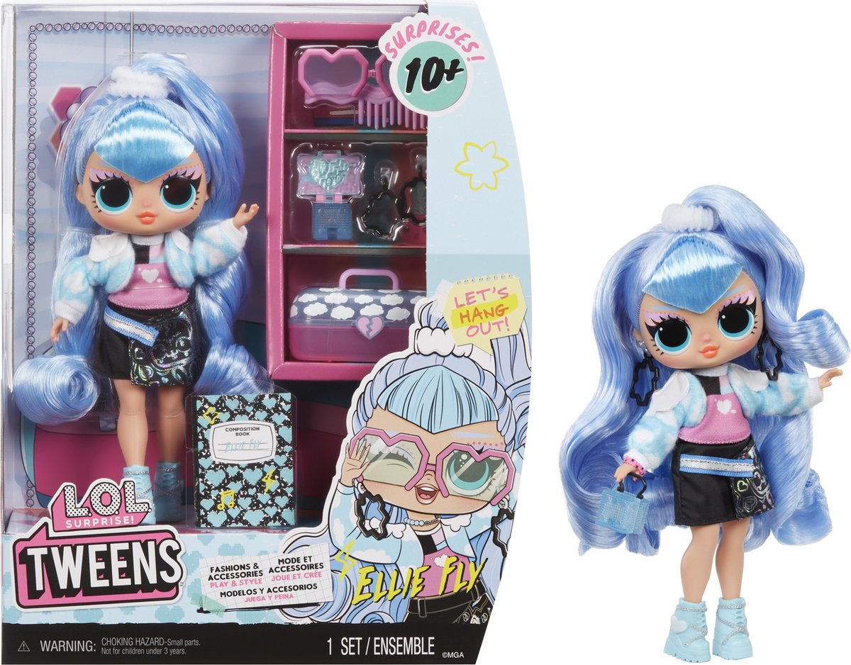 L.O.L. Surprise! tweens modepop - 16,5 cm - ellie fly