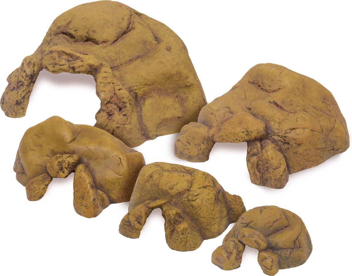 Exo Terra reptile cave xx-large schuilplaats - terrarium decoratie - 34 x 34 x 14 cm
