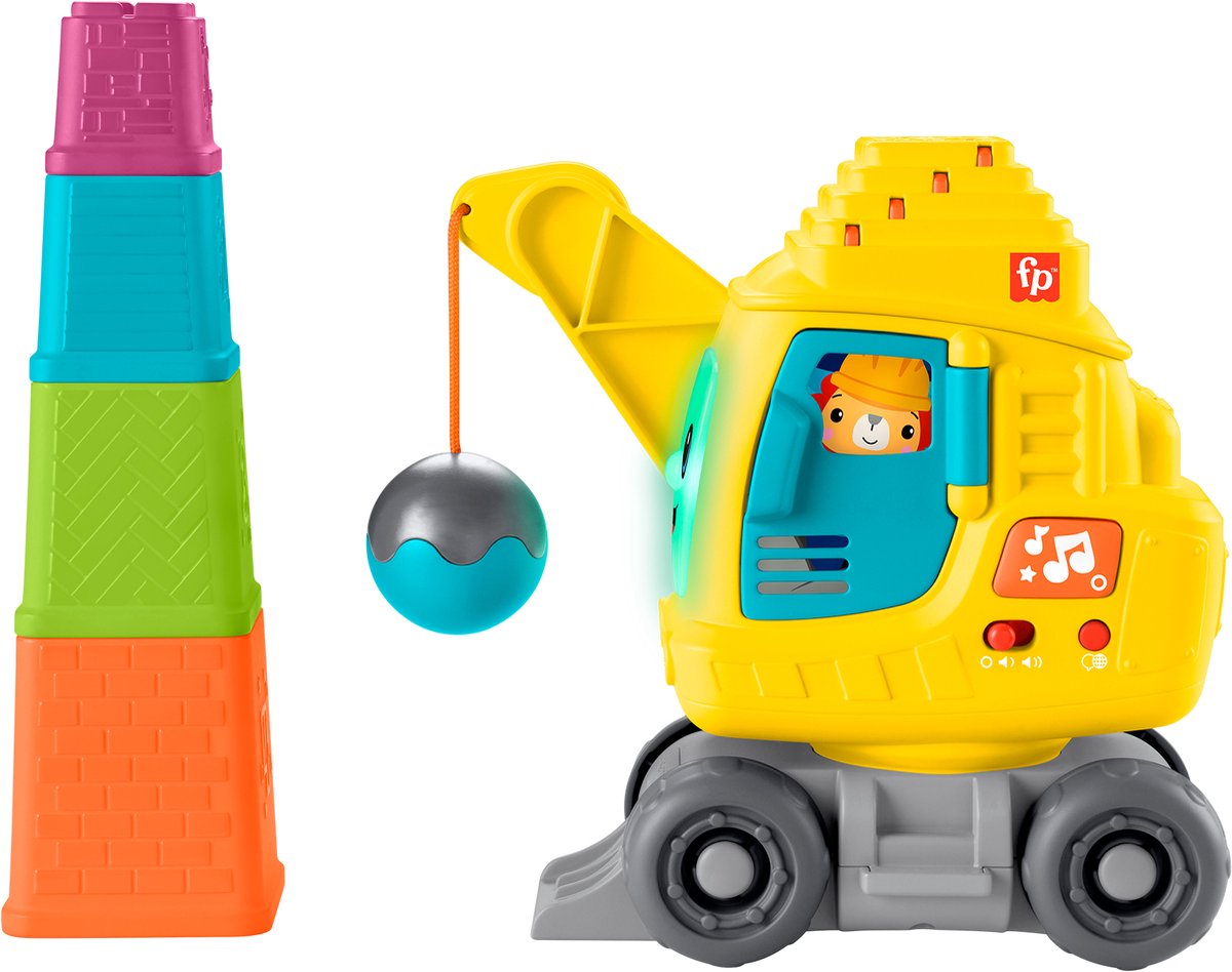 Mattel Fisher-price tel- en stapelkraan