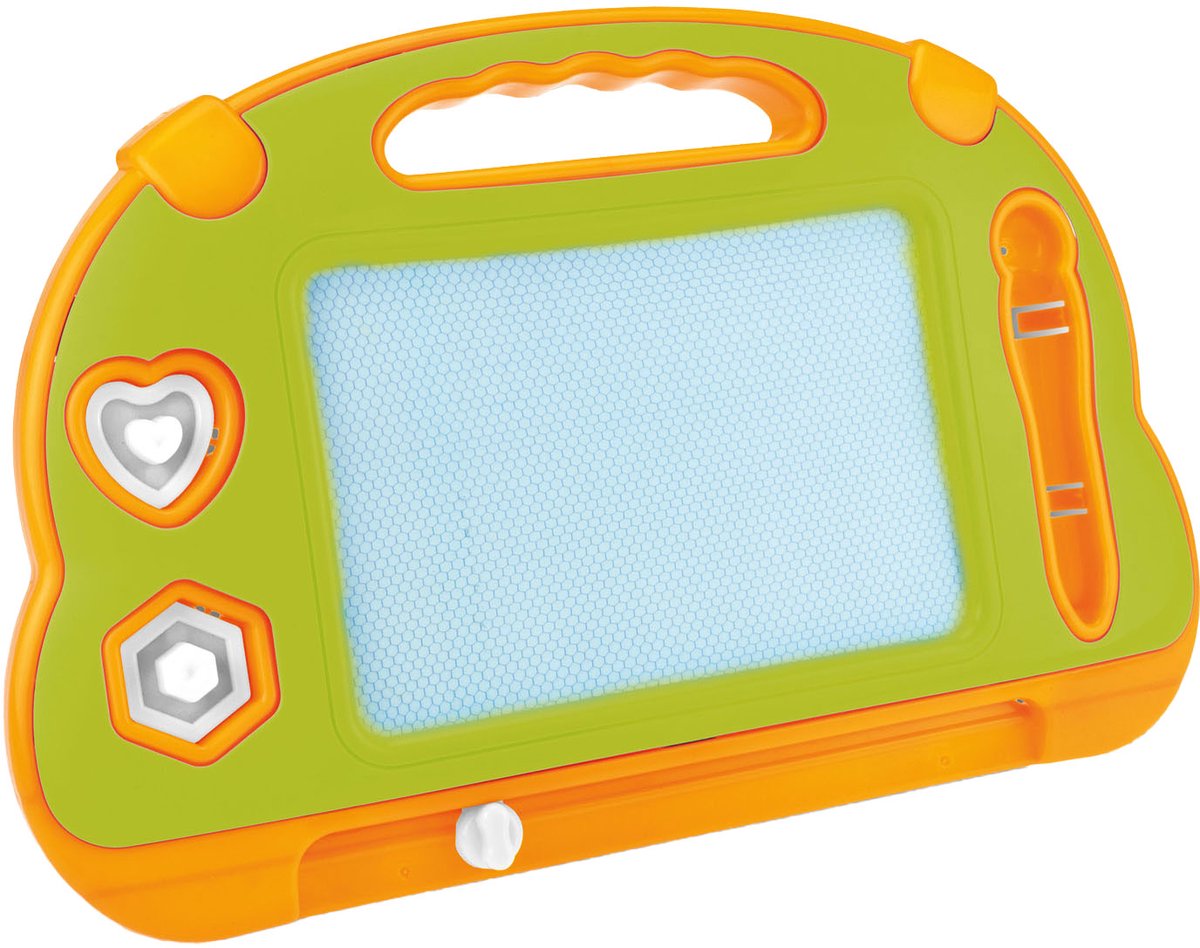 Toi-Toys Creativity magnetisch tekenbord met pen en vormen