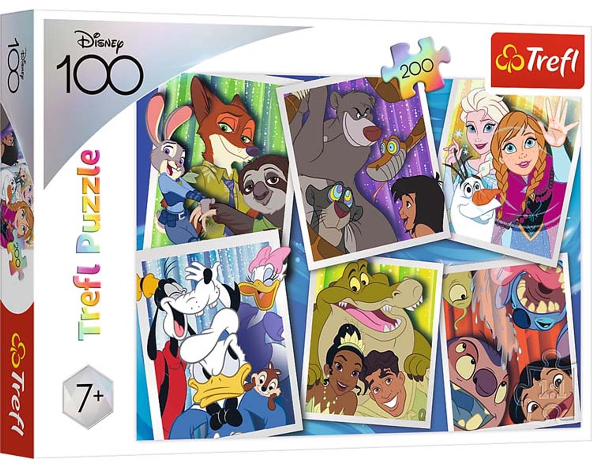 Trefl 200 - disney helden disney 100
