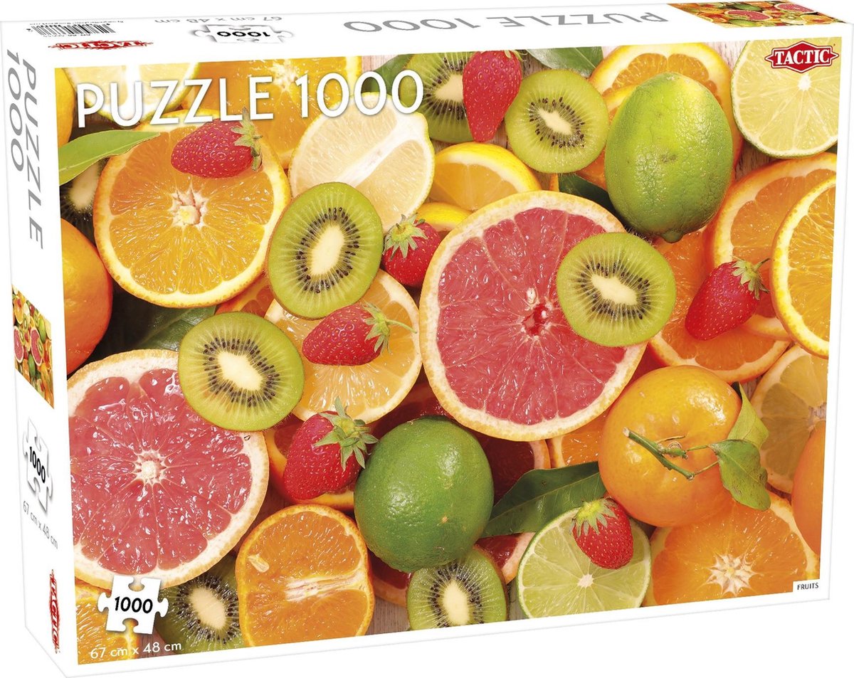 Tactic Puzzel lovers' special: fruits - 1000 stukjes
