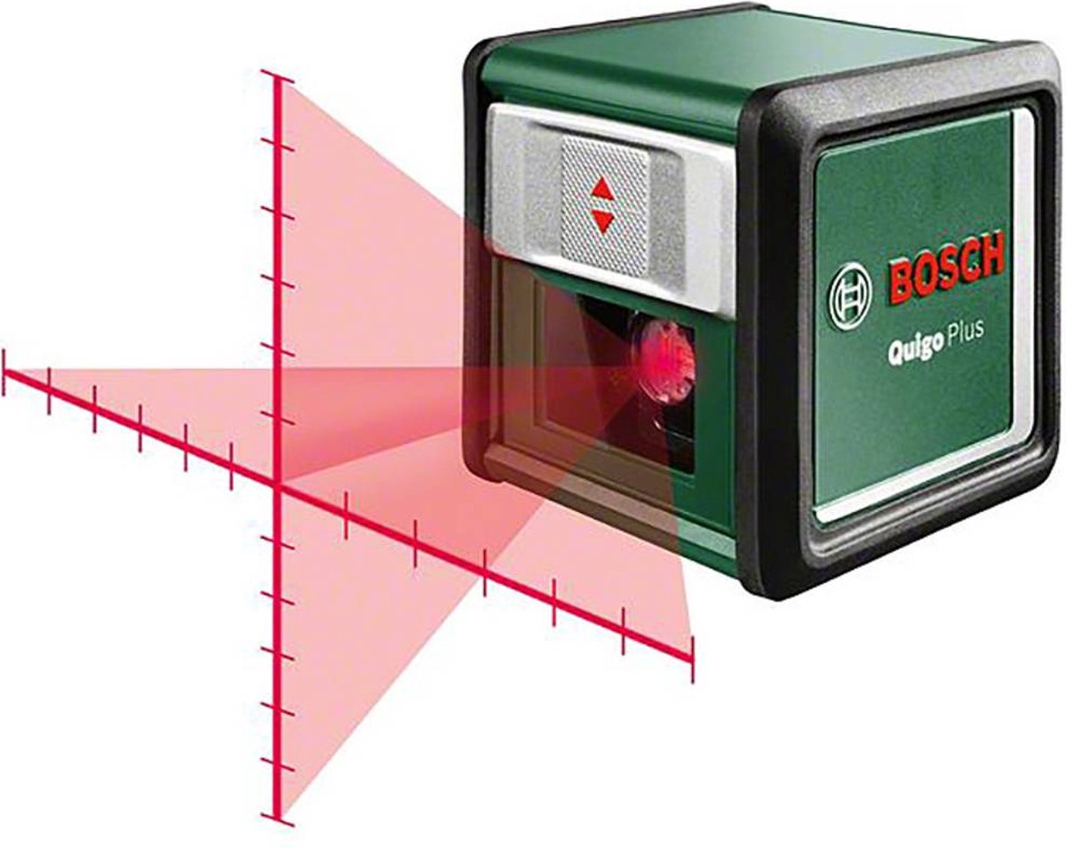 Bosch home and garden quigo plus kruislijnlaser reikwijdte (max.): 7 m
