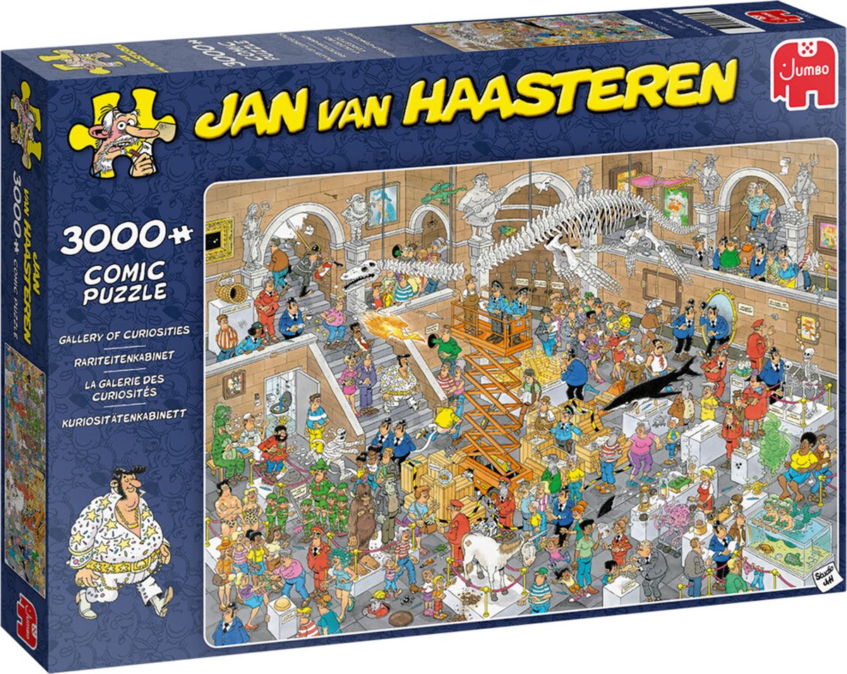 Jan Van Haasteren legpuzzel - museum, 3000st.