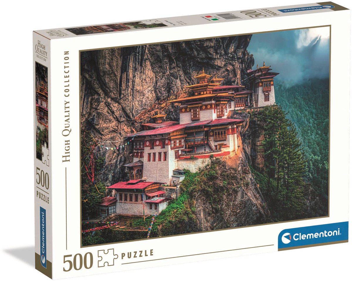 Ty Clementoni legpuzzel the tiger's nest - puzzel 500 stukjes - high quali collection - puzzels en legpuzzels voor volwassenen