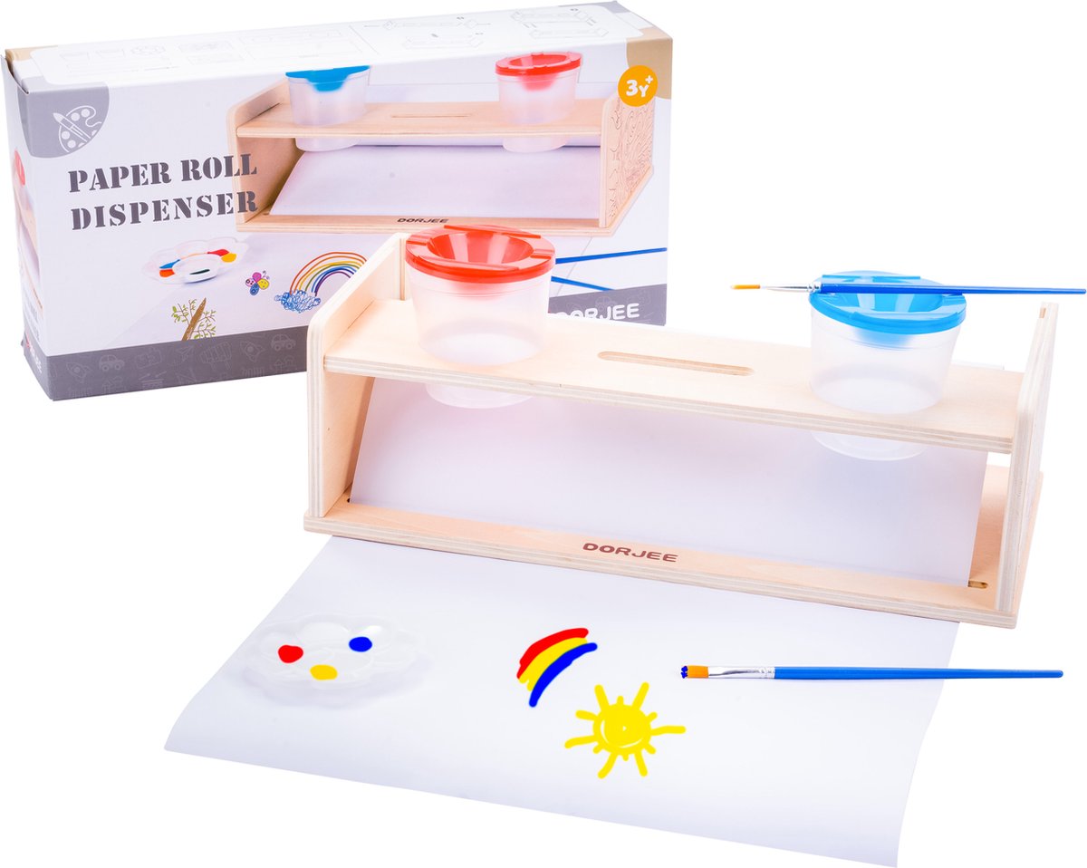 Dorjee Papierrolhouder hout