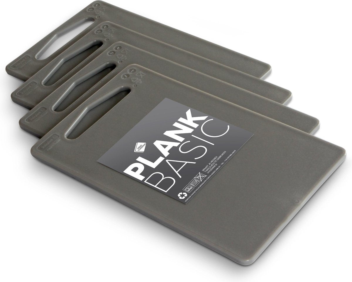 Inno Cuisinno - snijplank basic - set 4 stuks - 25x15cm