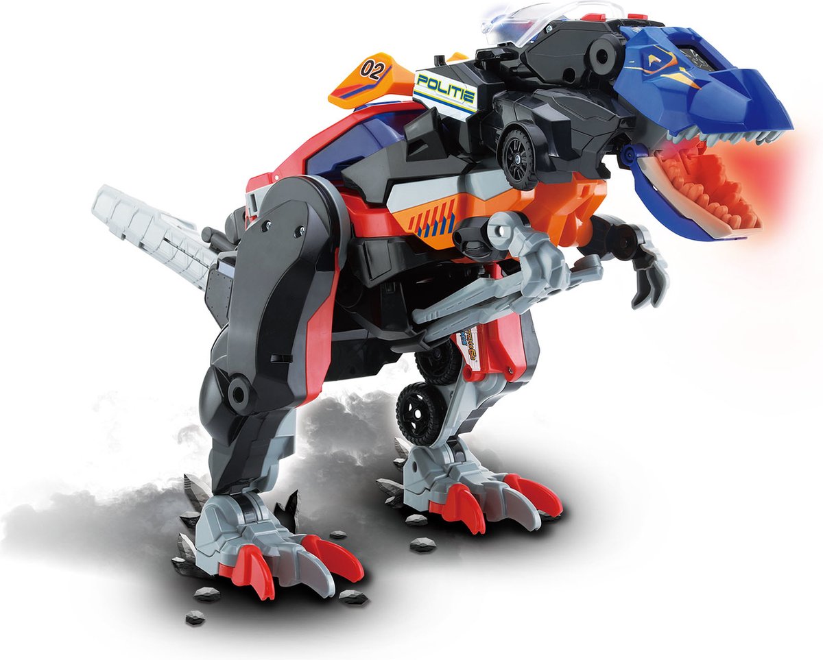 VTech switch go dino's - 3-in-1 mega t-rex - kinder speelgoed dinosaurus - interactief speelfiguur - cadeau - vanaf 4 jaar