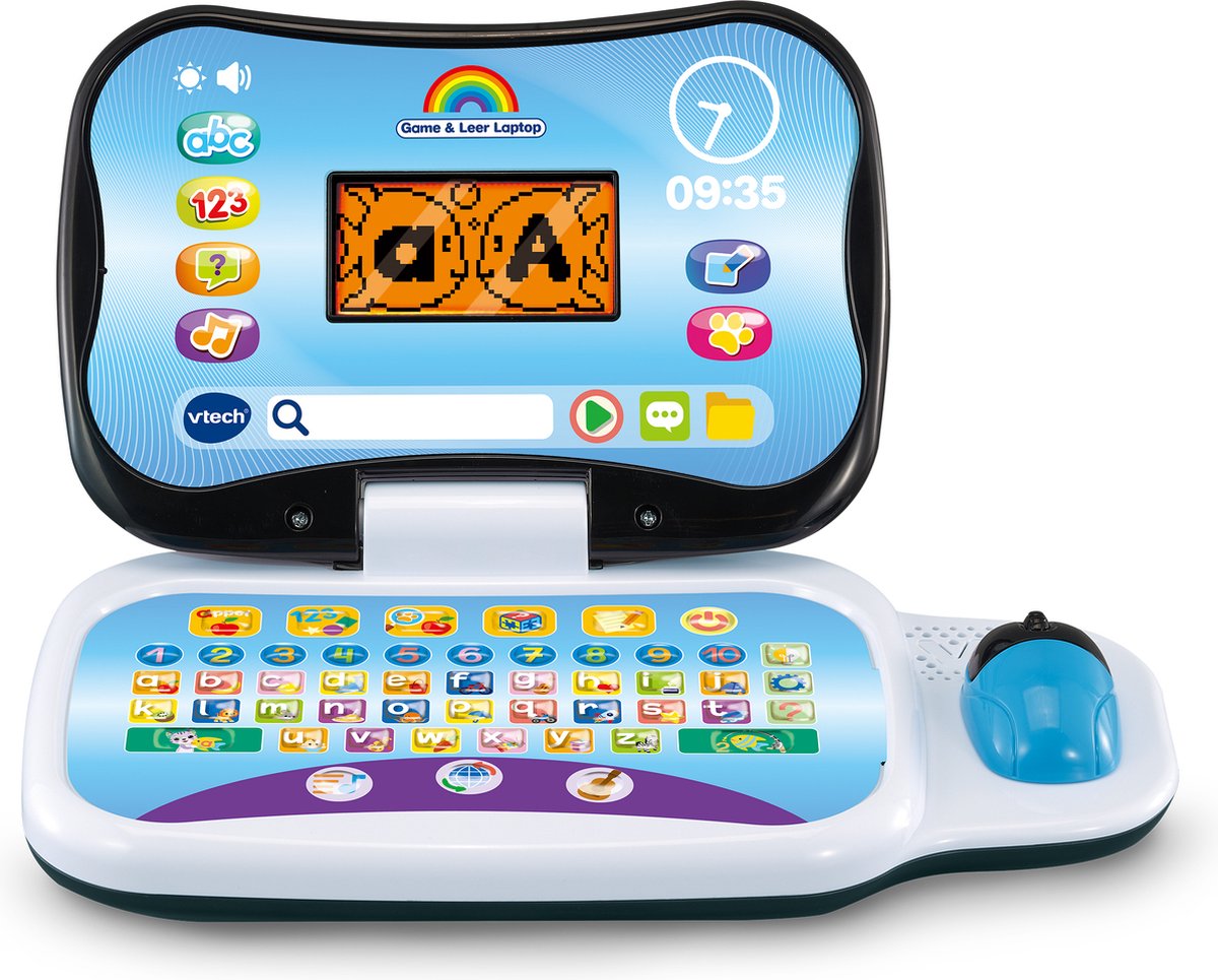 VTech game leer laptop leercomputer - kinderlaptop - educatief interactief speelgoed - cadeau - kinderspeelgoed 3 jaar