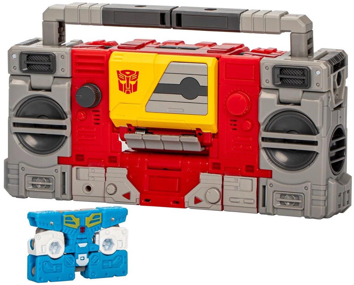 Hasbro Transformers studio series voyager the transformers: the movie, 86-25 autobot blaster en eject van 16,5 cm, actiefiguur, 8+
