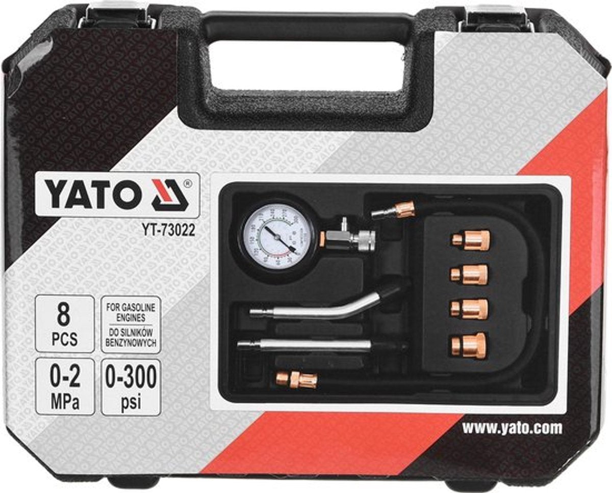 Yato Miernik ciśnienia sprężania benz 8cz yt-73022