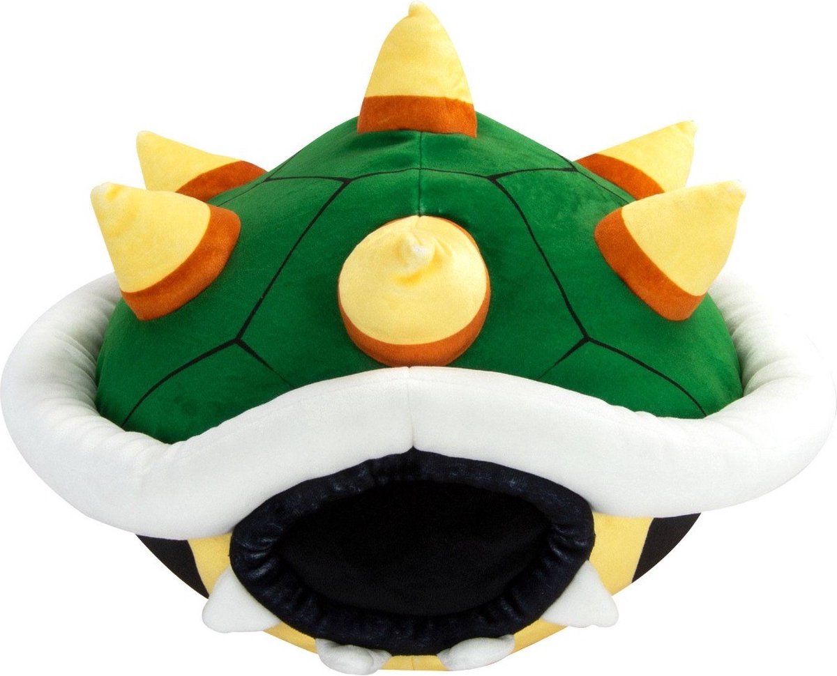 Tomy Super mario mega bowser shell pluchen knuffel - club mocchi mocchi