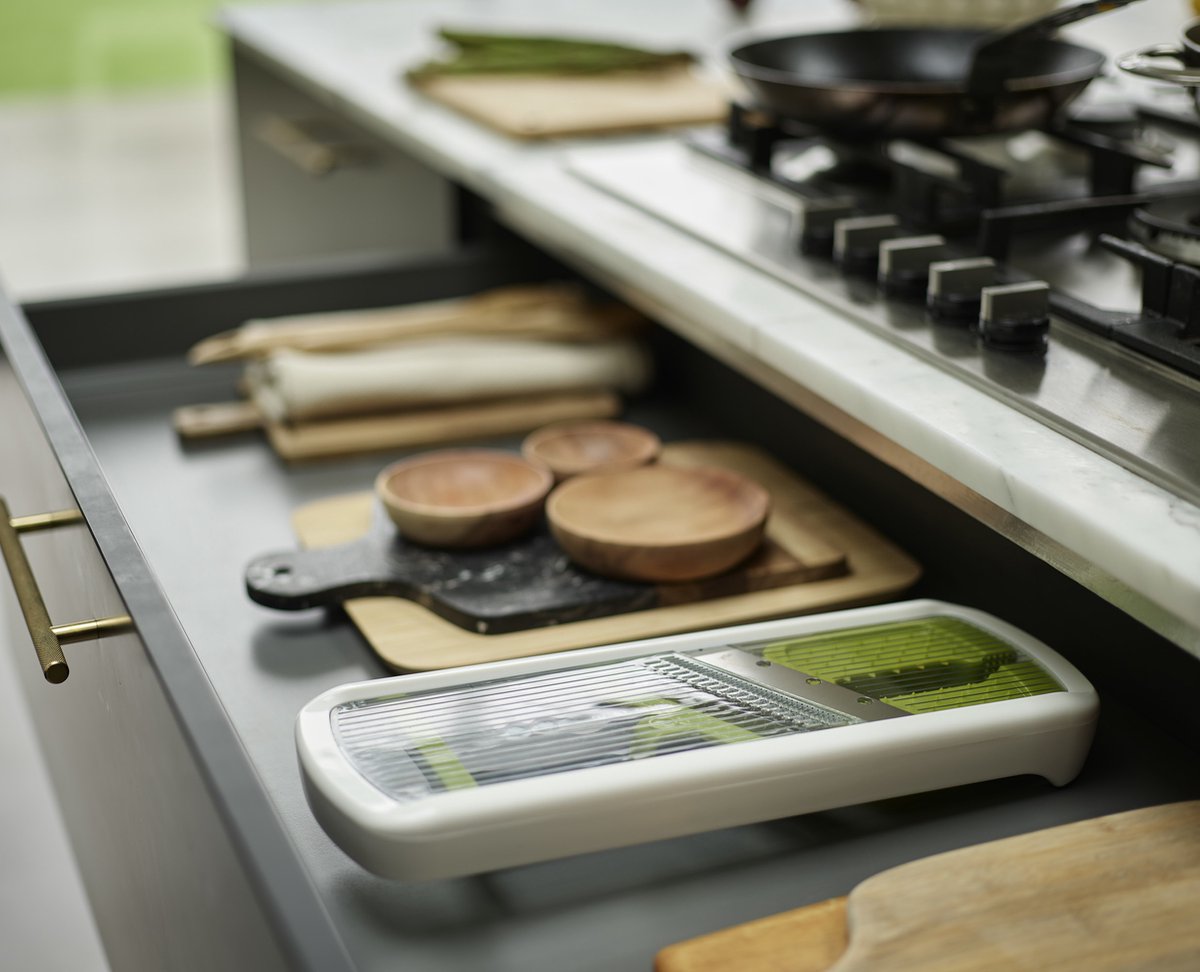 Joseph Joseph - multi-grip mandoline plus - polypropyleen - groen