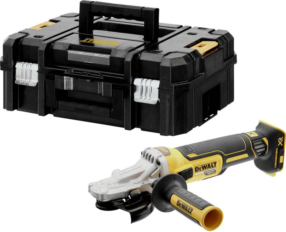 DeWalt dcg405fnt dcg405fnt-xj haakse accuslijper 125 mm 18 v