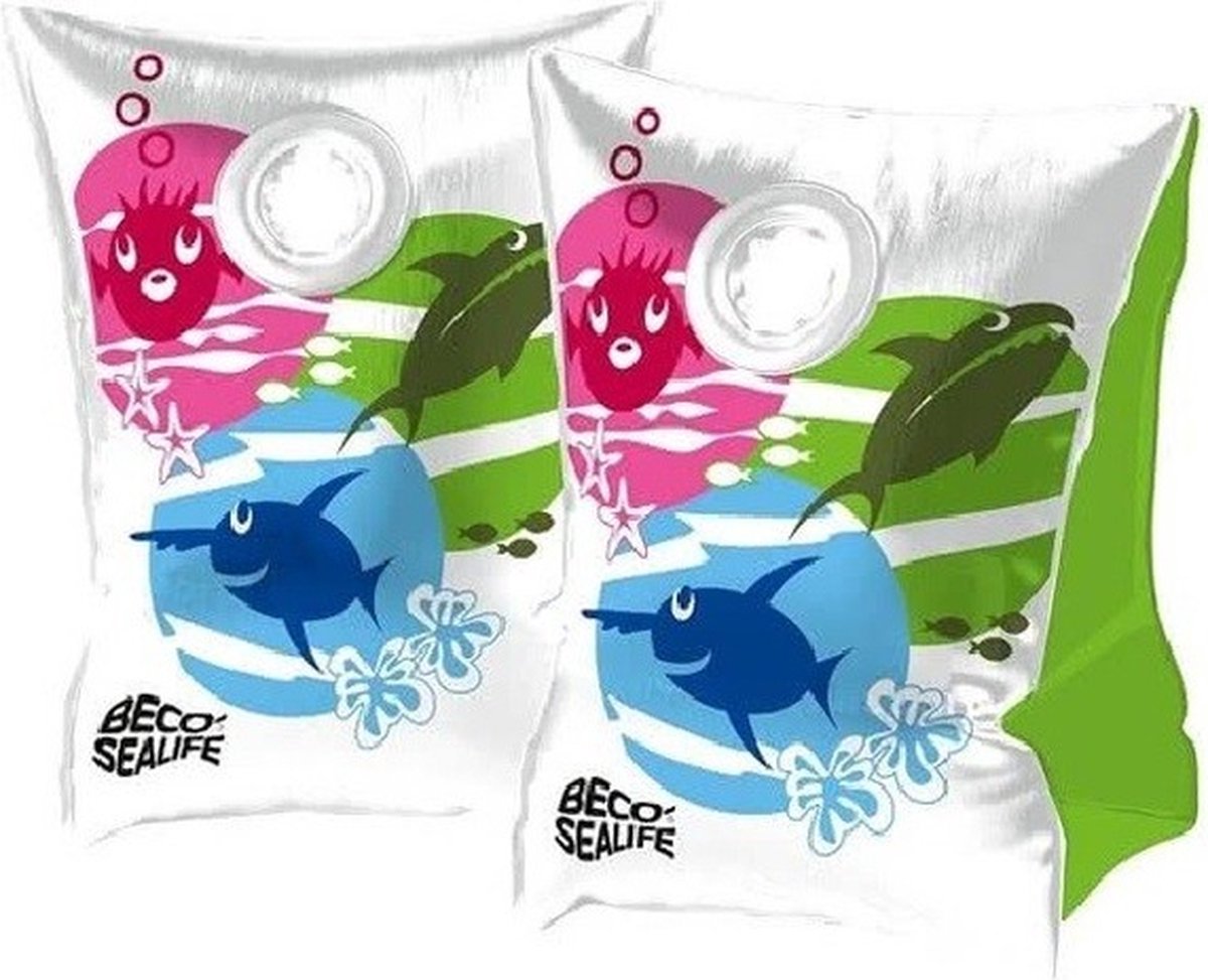 BECO-SEALIFE® zwemvleugeltjes voor baby's peuters - maat 00 - 0-15 kg van 0-2 jaar