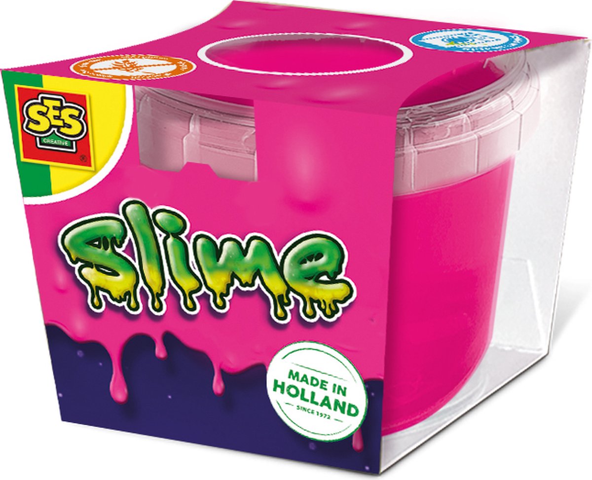 SES Creative Ses slime - neon roze 140g