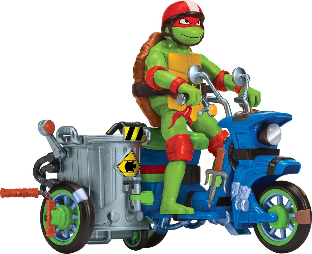 Playmates Teenage mutant ninja turtles battle cycle scooter met raphael