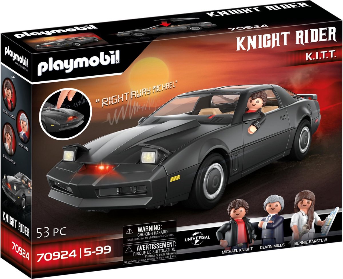 PLAYMOBIL knight rider - k.i.t.t. - 70924