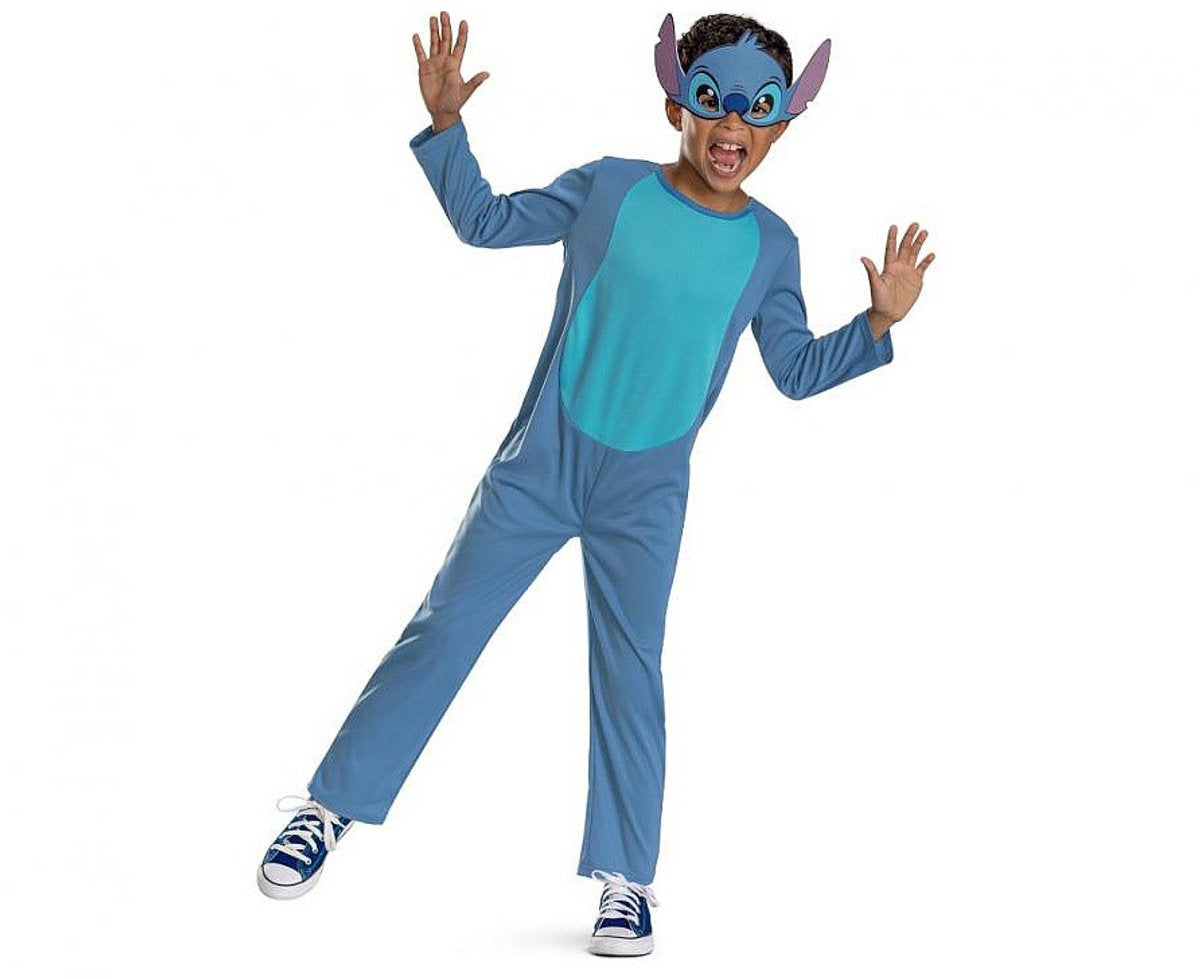 Disguise Disney - lilo stitch, costume stitch basic plus, maat xs (3t-4t jaar), kind
